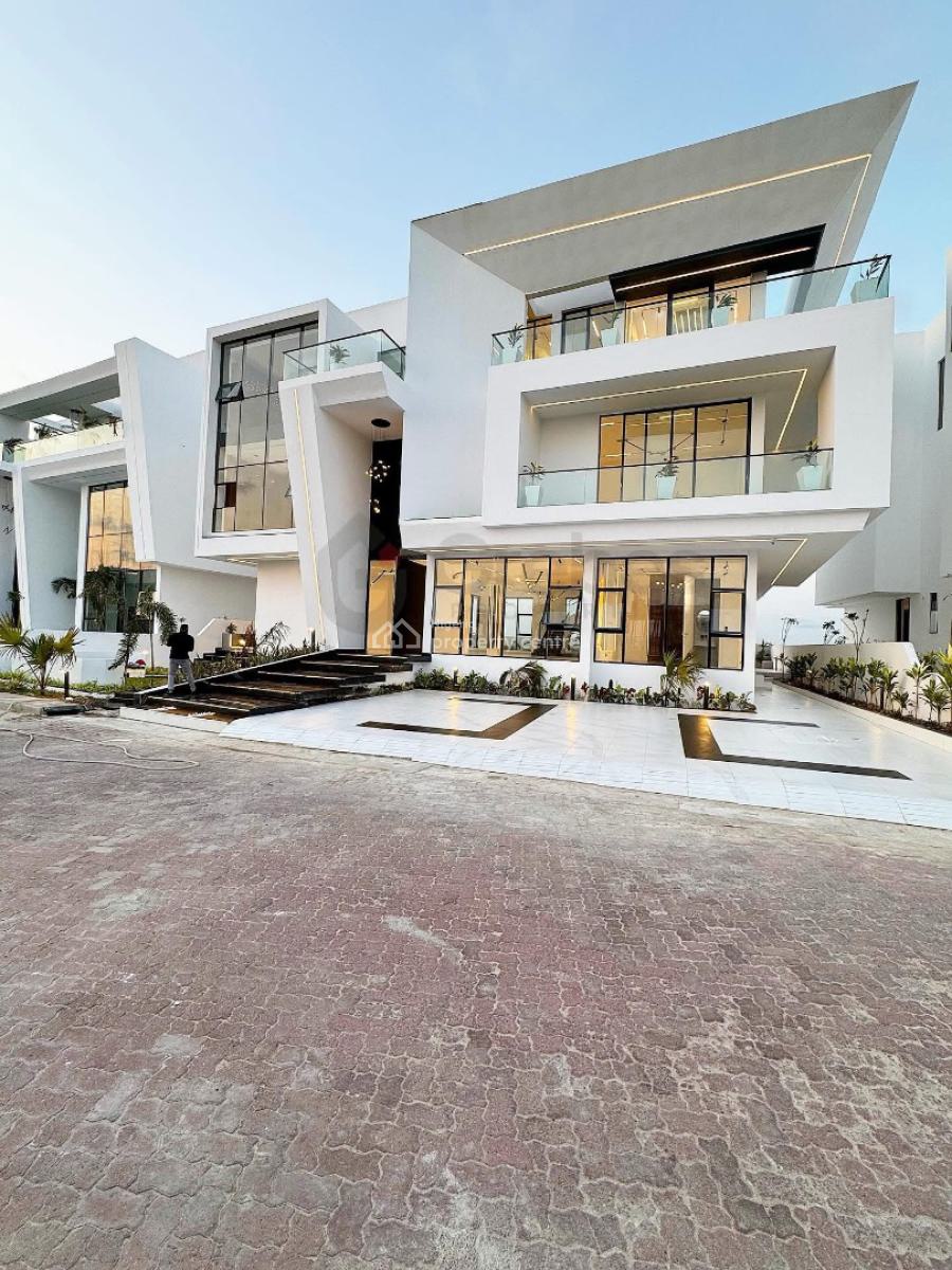 Luxury 5 Bedroom Fully-detached Duplex with Bq , a Gym, Swimming Pool, Osapa, Lekki, Lagos, Detached Duplex for Sale