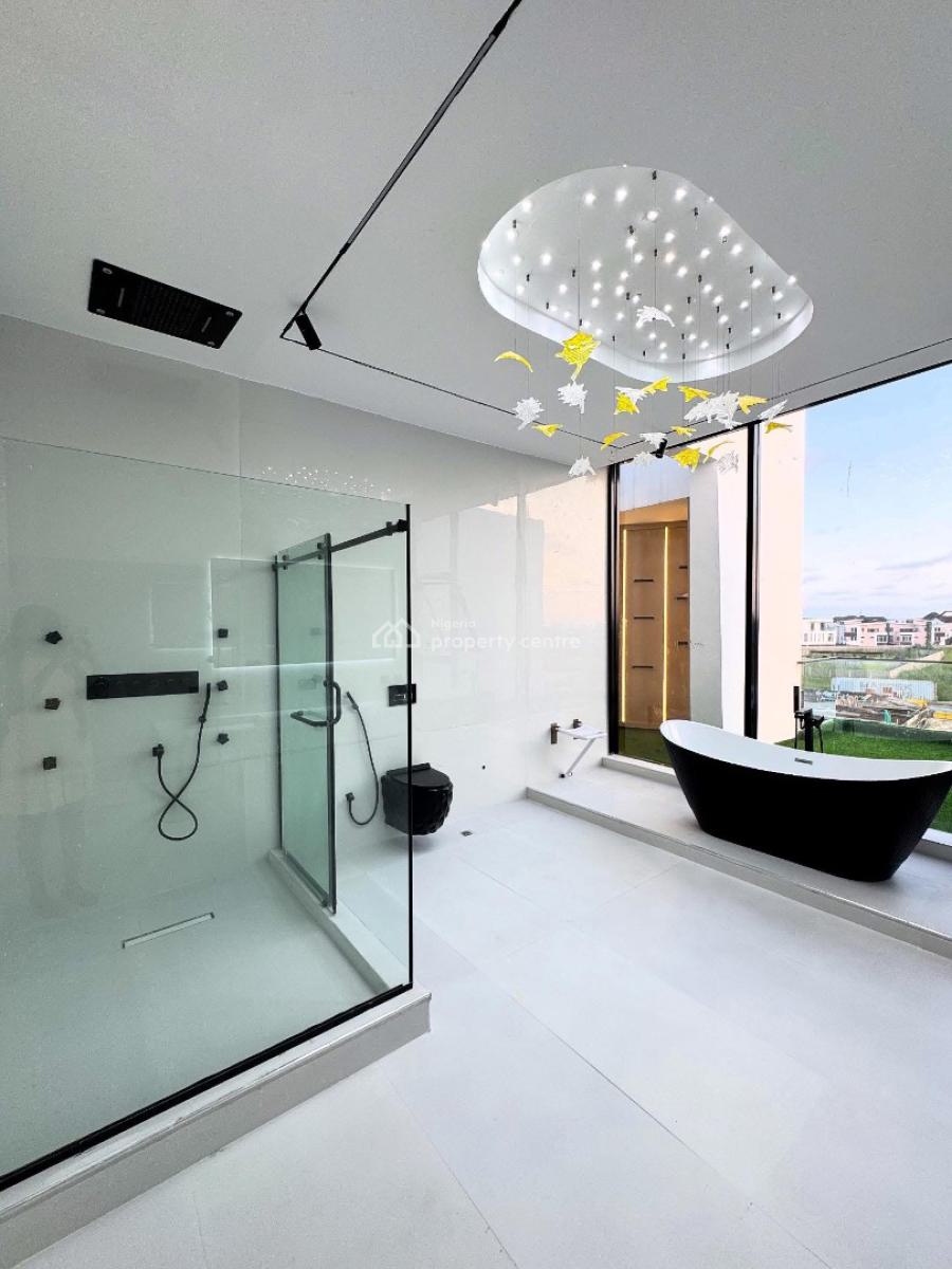 Luxury 5 Bedroom Fully-detached Duplex with Bq , a Gym, Swimming Pool, Osapa, Lekki, Lagos, Detached Duplex for Sale