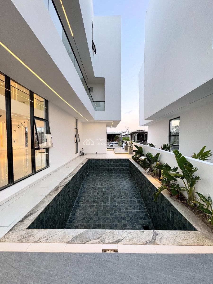 Luxury 5 Bedroom Fully-detached Duplex with Bq , a Gym, Swimming Pool, Osapa, Lekki, Lagos, Detached Duplex for Sale