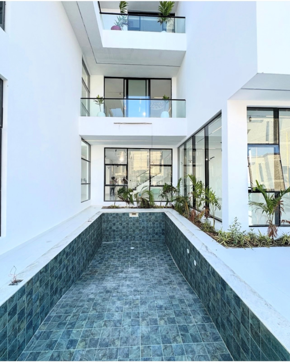 Luxury 5 Bedroom Fully-detached Duplex with Bq , a Gym, Swimming Pool, Osapa, Lekki, Lagos, Detached Duplex for Sale