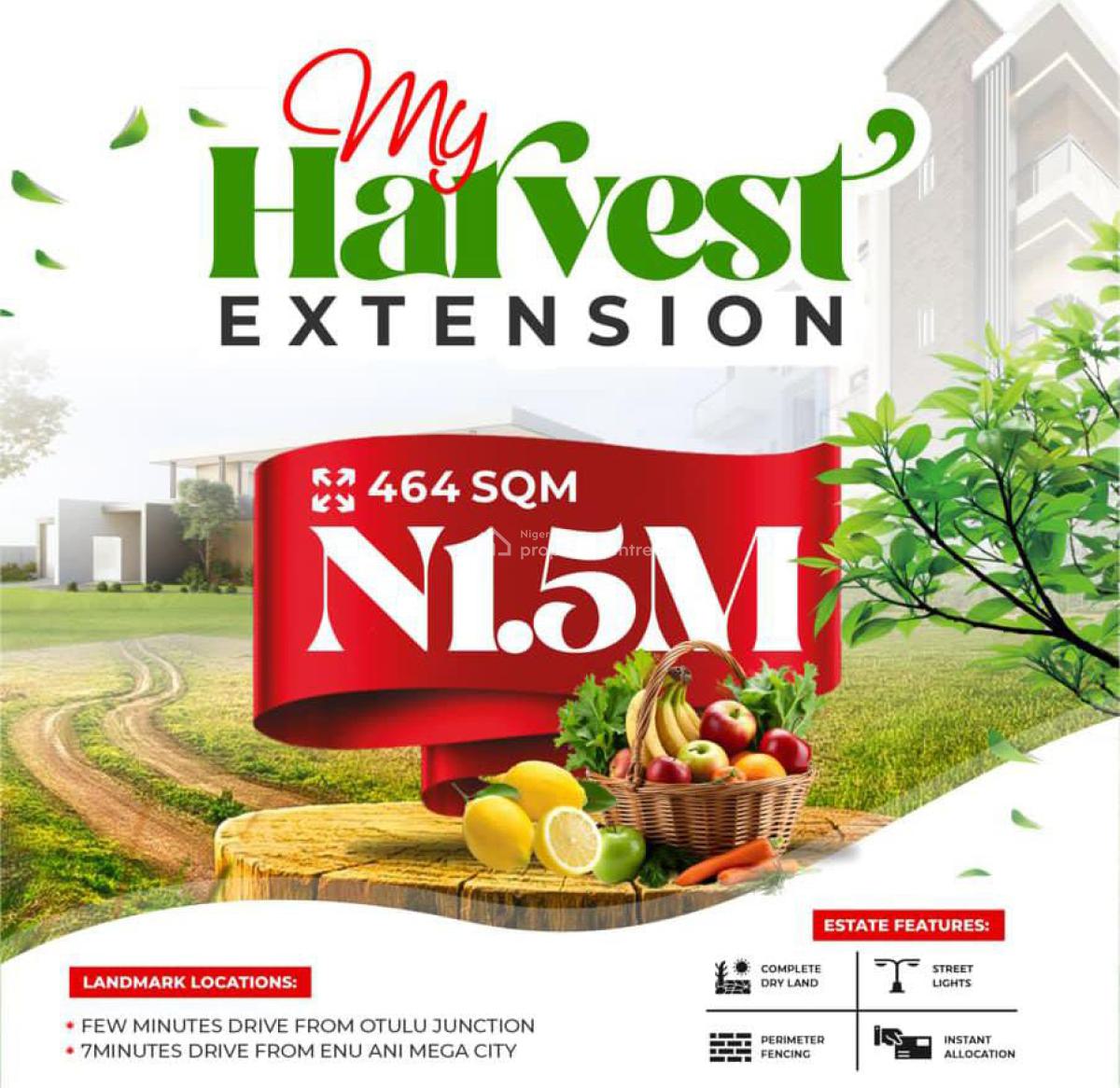 Mixed Use Land, My Harvest Extension* Issele- Mkptime Asaba, Aniocha North, Delta, Mixed-use Land for Sale