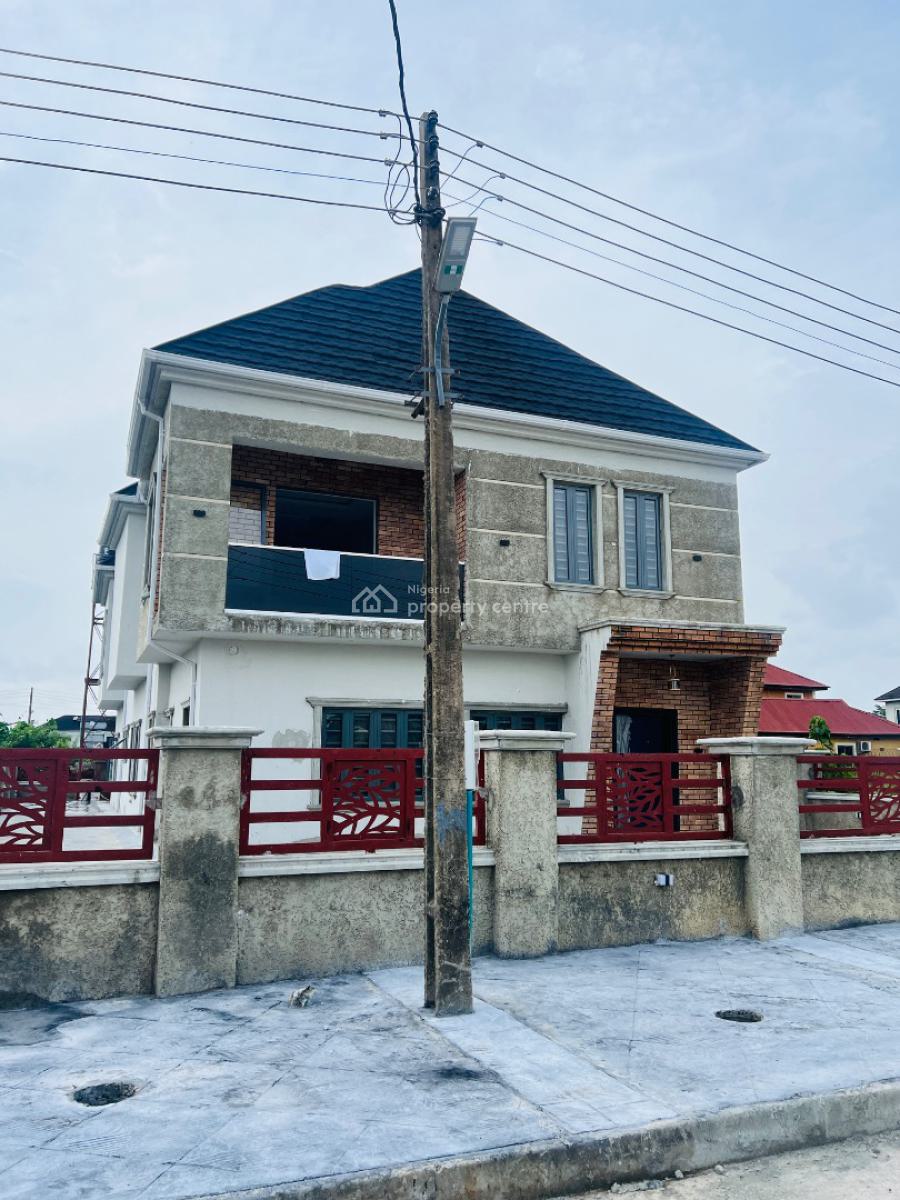 W5 Bedroom Detached Duplex in an Estate with 24hrs Electricity, and Bq, Beachwood Eatate, Bogije, Ibeju Lekki, Lagos, Detached Duplex for Sale