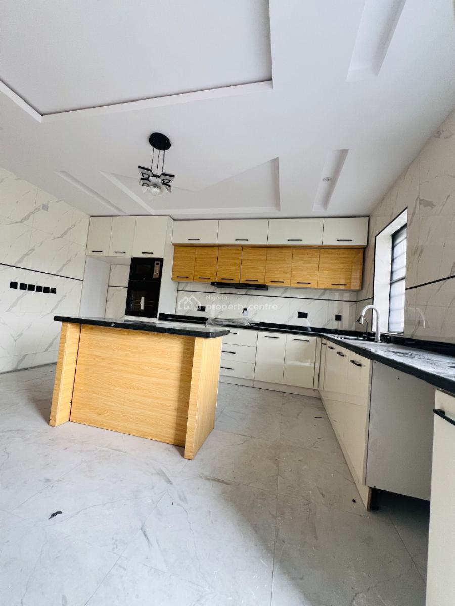 W5 Bedroom Detached Duplex in an Estate with 24hrs Electricity, and Bq, Beachwood Eatate, Bogije, Ibeju Lekki, Lagos, Detached Duplex for Sale