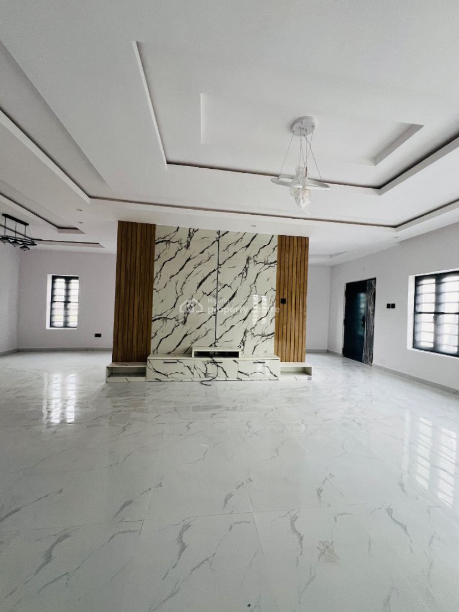 W5 Bedroom Detached Duplex in an Estate with 24hrs Electricity, and Bq, Beachwood Eatate, Bogije, Ibeju Lekki, Lagos, Detached Duplex for Sale