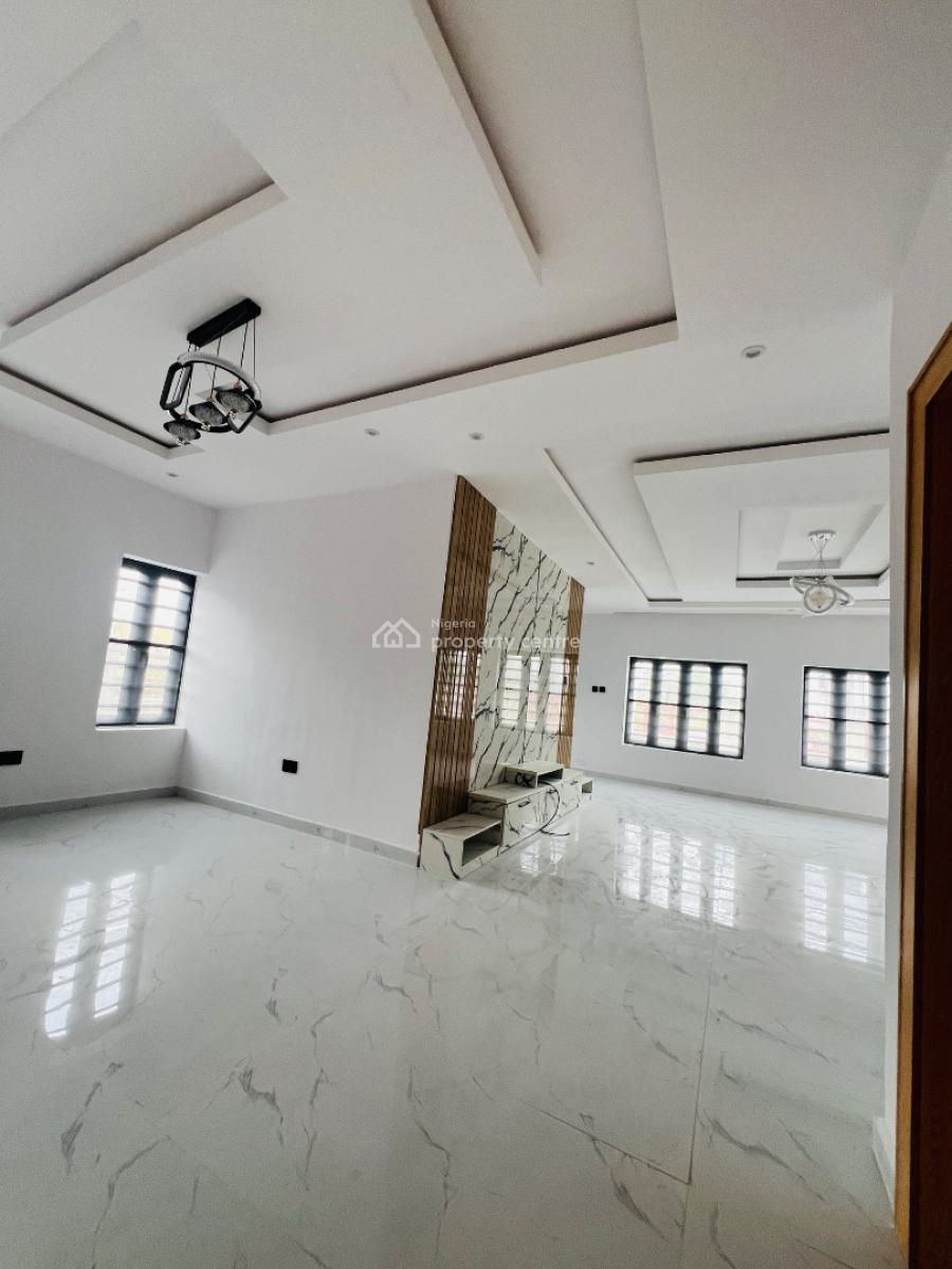 W5 Bedroom Detached Duplex in an Estate with 24hrs Electricity, and Bq, Beachwood Eatate, Bogije, Ibeju Lekki, Lagos, Detached Duplex for Sale