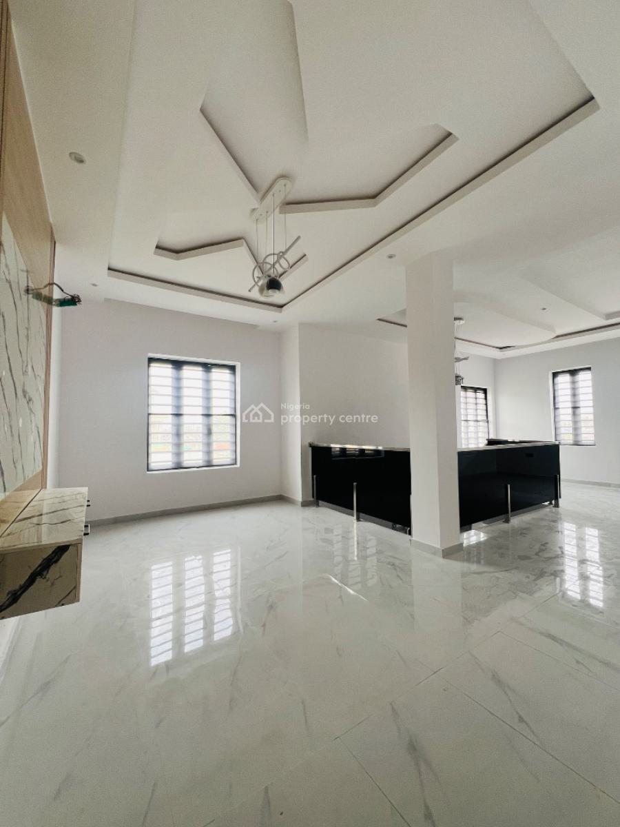 W5 Bedroom Detached Duplex in an Estate with 24hrs Electricity, and Bq, Beachwood Eatate, Bogije, Ibeju Lekki, Lagos, Detached Duplex for Sale