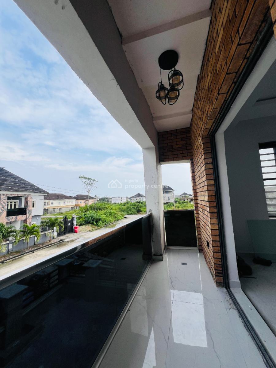 W5 Bedroom Detached Duplex in an Estate with 24hrs Electricity, and Bq, Beachwood Eatate, Bogije, Ibeju Lekki, Lagos, Detached Duplex for Sale