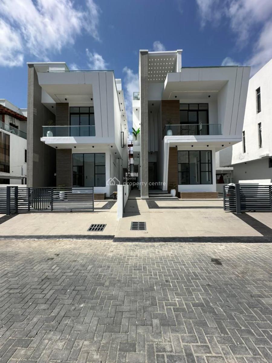 Gigantic 5 Bedroom Fully Detached Duplex with Cinema,pool & Bq, Osapa, Lekki, Lagos, Detached Duplex for Sale