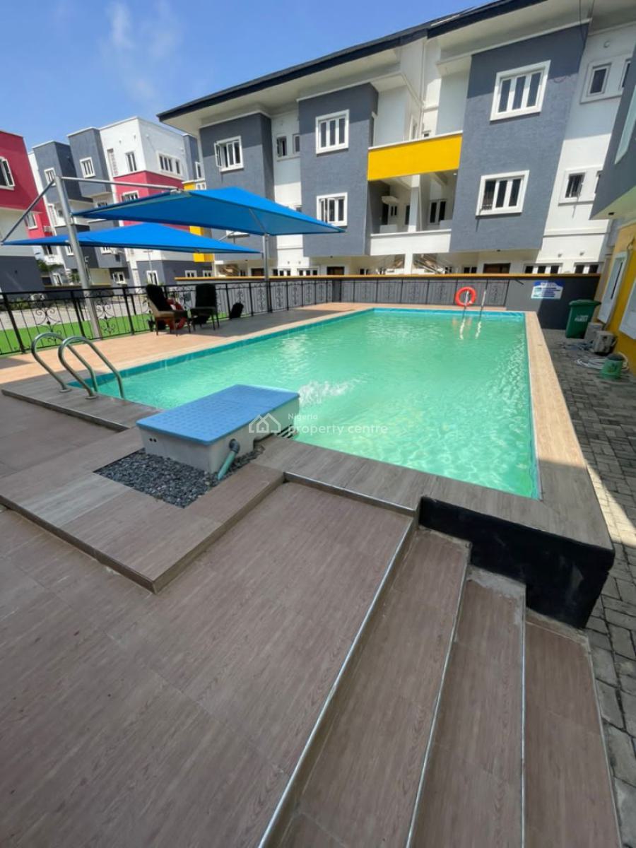 Luxury 3 Bedroom Fully Furnished Apartment, Swimming Pool and Gym, Ikate, Lekki, Lagos, Flat / Apartment for Rent