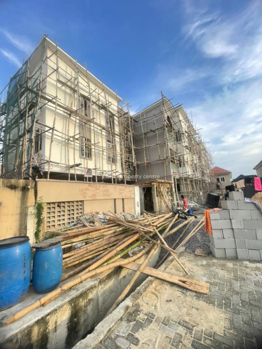Newly Built 3 Units of 4 Bedroom Terraced Duplexes with Bq Each, Off Admiralty Way, Lekki Phase 1, Lekki, Lagos, House for Rent