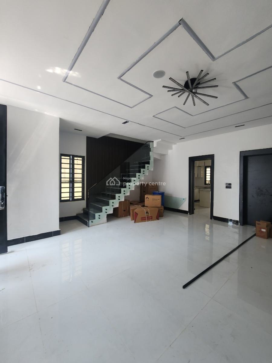 Luxury 5 Bedroom Detached Duplex with Bq, Rooftop in a Secured Estate, Ologolo, Lekki, Lagos, Detached Duplex for Sale