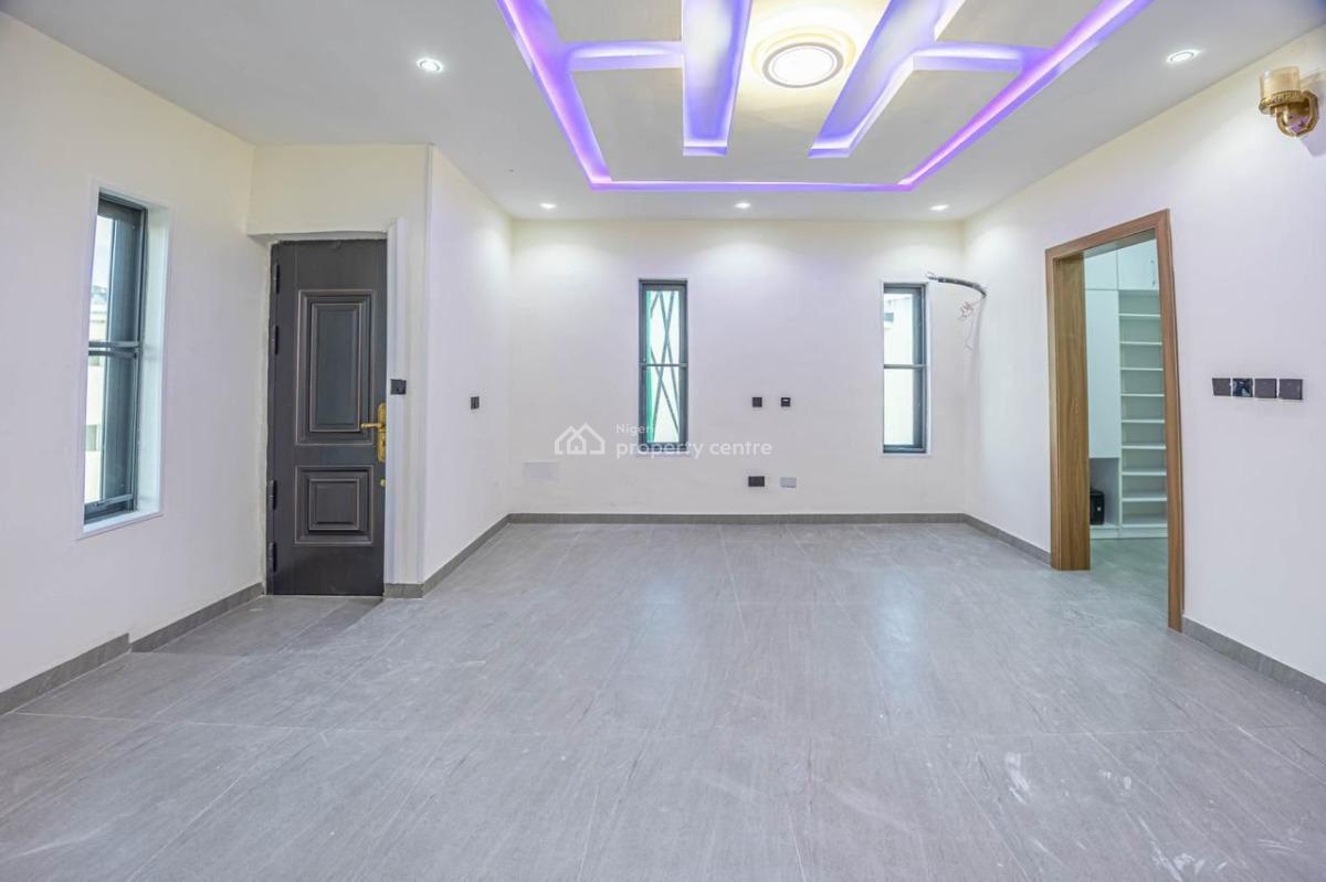 Self Service 4 Bedroom Semi Detached Duplex, Conservative Center Chevron, Lekki, Lagos, Detached Duplex for Rent