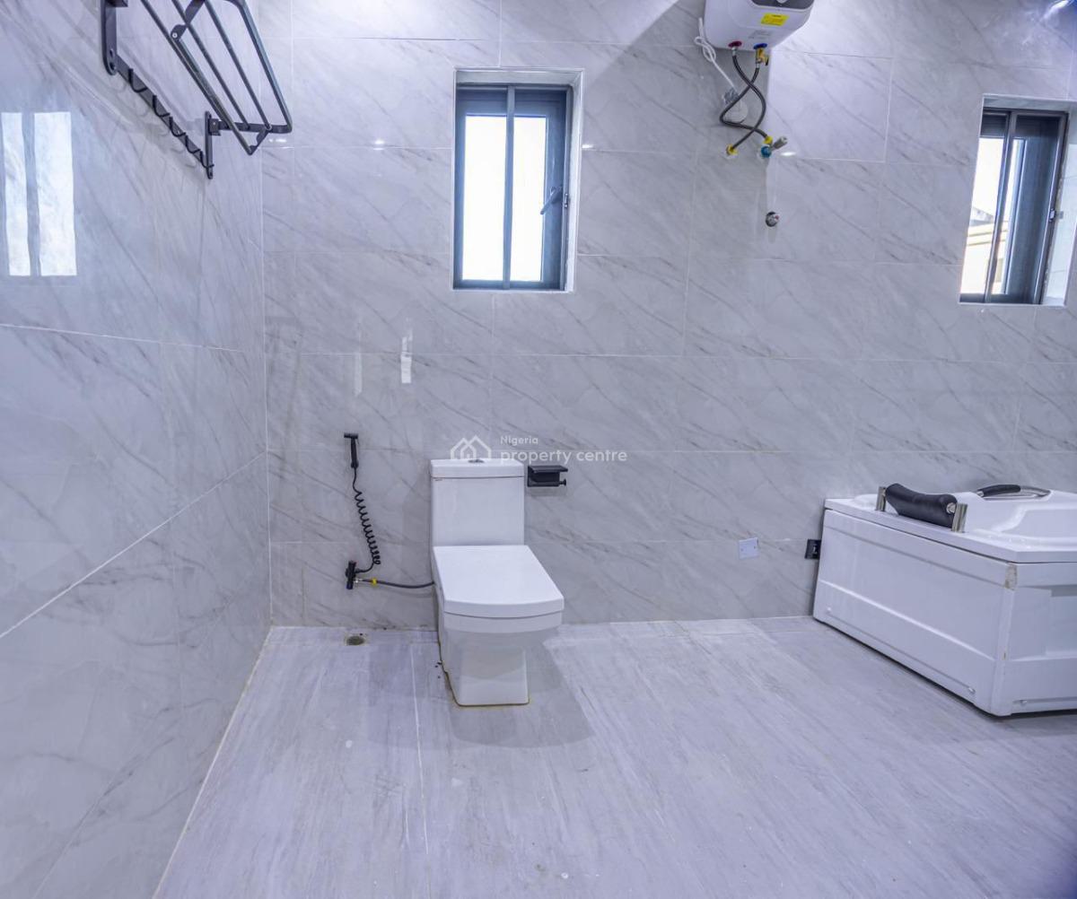 Self Service 4 Bedroom Semi Detached Duplex, Conservative Center Chevron, Lekki, Lagos, Detached Duplex for Rent