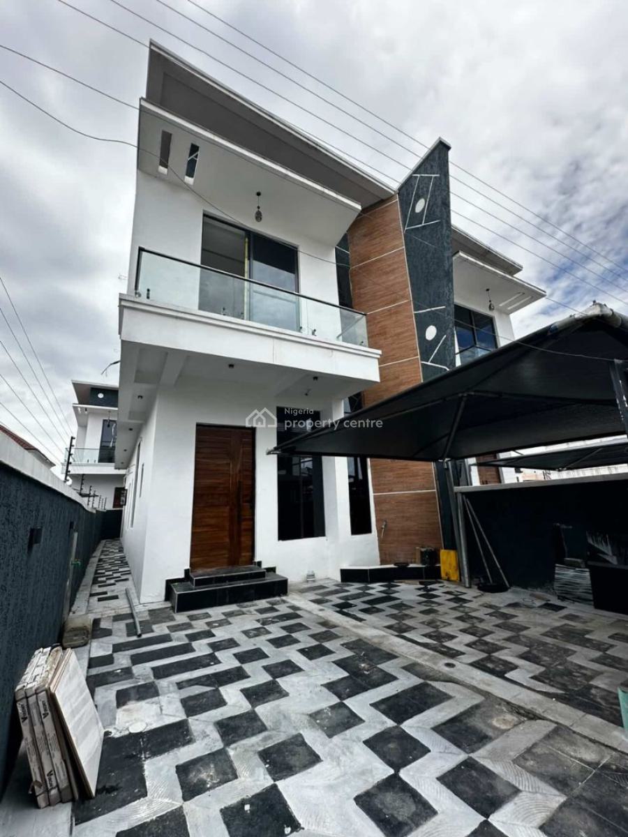 Spacious Well Built 4 Bedroom Semi Detached Duplex , Bq, in Secure Estate, Ajah, Lagos, Semi-detached Duplex for Sale