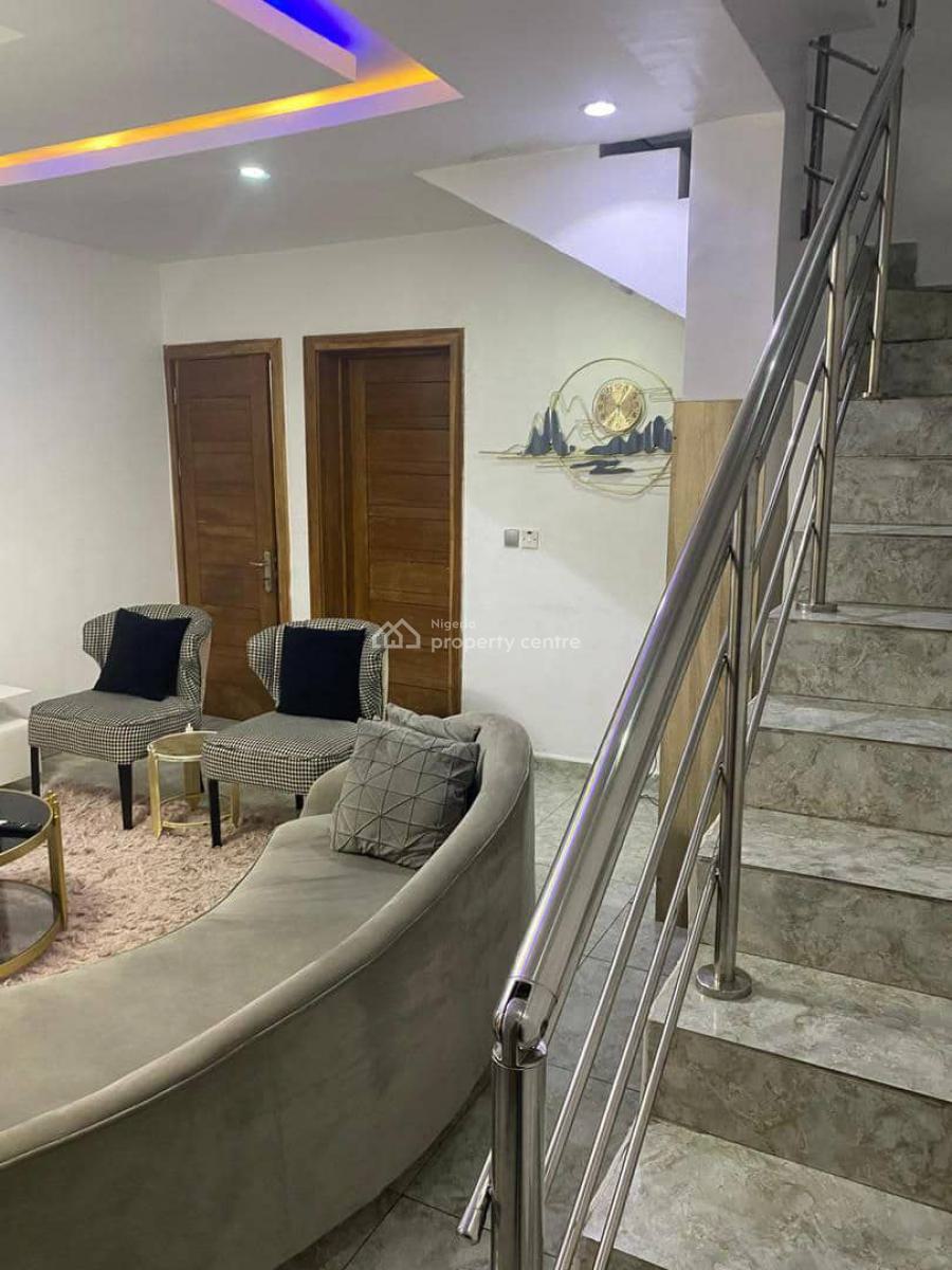 4 Bedroom Terrace Duplex with Bq in a Secure Estate, Salem, Ikate, Lekki, Lagos, Terraced Duplex for Rent