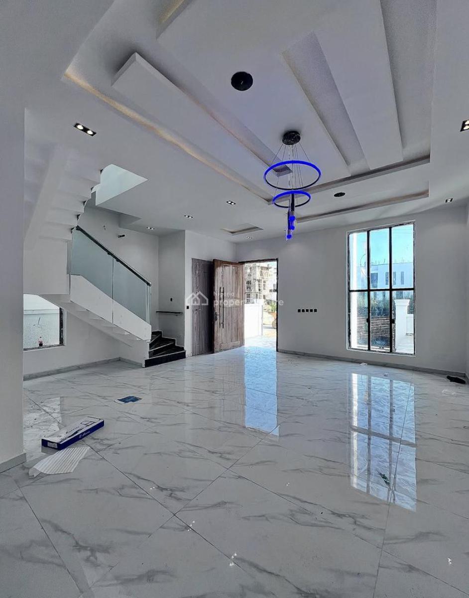 Super Luxurious 4 Bedroom Semi Detached Duplex with Pool, 24/7 Light, Chevron, Lekki, Lagos, Semi-detached Duplex for Sale