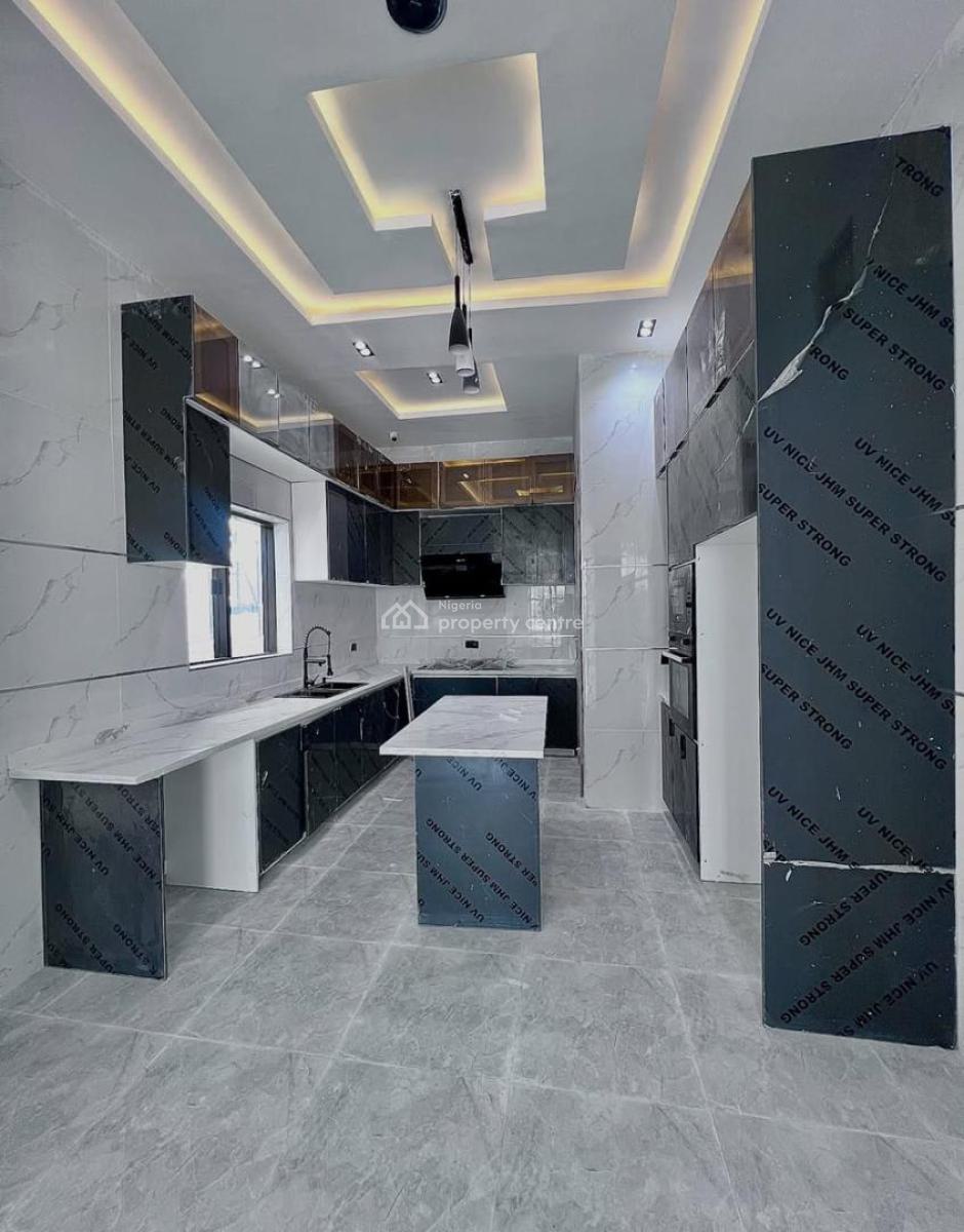 Super Luxurious 4 Bedroom Semi Detached Duplex with Pool, 24/7 Light, Chevron, Lekki, Lagos, Semi-detached Duplex for Sale