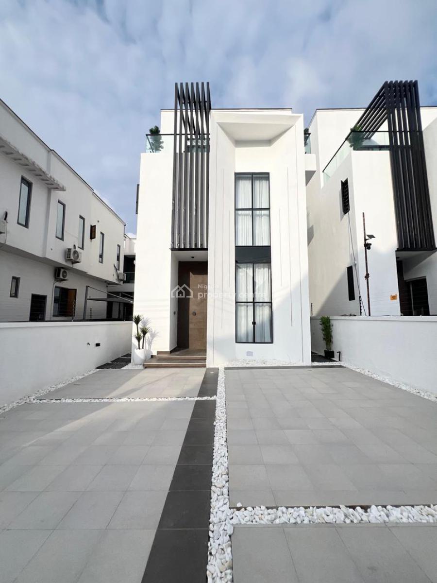 5bedrooms Fully-detached Duplex with Bq, 2nd Toll, Lekki, Lagos, Detached Duplex for Sale