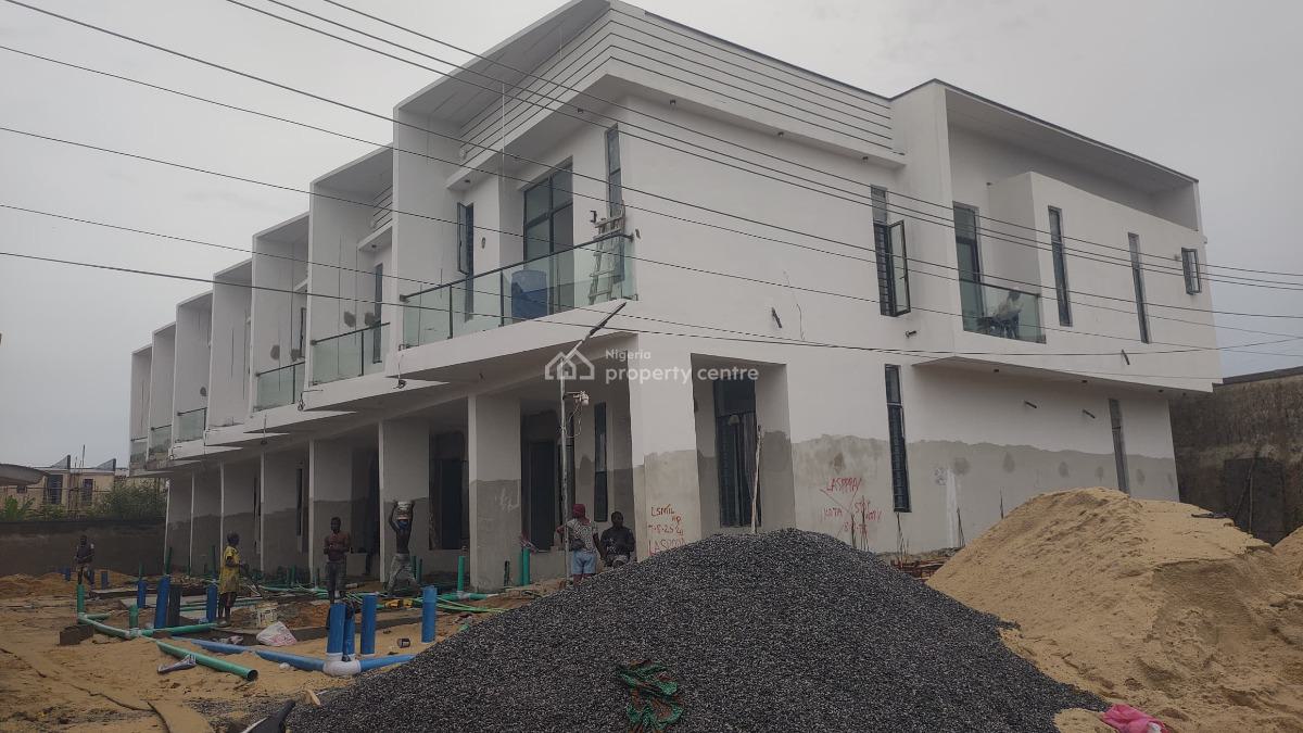 Standard 2bedroom Terrace Duplex with Bq, Abraham Adesanya, Lekki Phase 2, Lekki, Lagos, House for Sale
