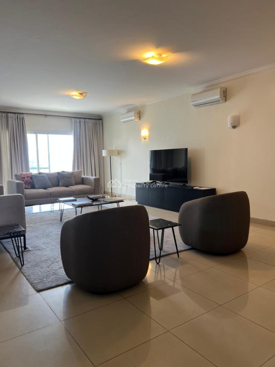 Fully Furnished and Serviced 3 Bedroom, Ikoyi, Lagos, Flat / Apartment for Rent
