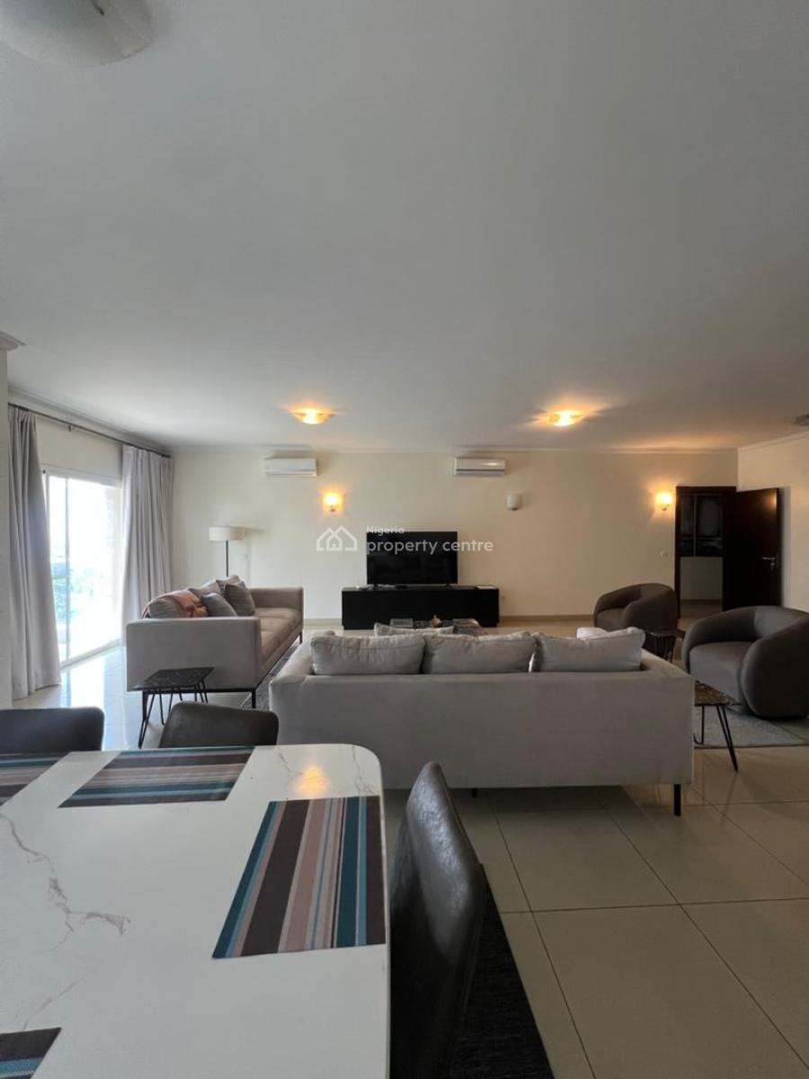 Fully Furnished and Serviced 3 Bedroom, Ikoyi, Lagos, Flat / Apartment for Rent