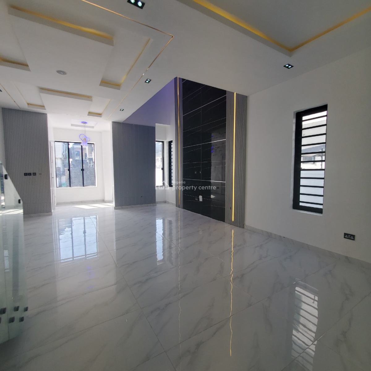 Exquisite 5 Bedroom Duplex Within a Secured with a Pool and Bq, Ologolo, Lekki, Lagos, House for Sale