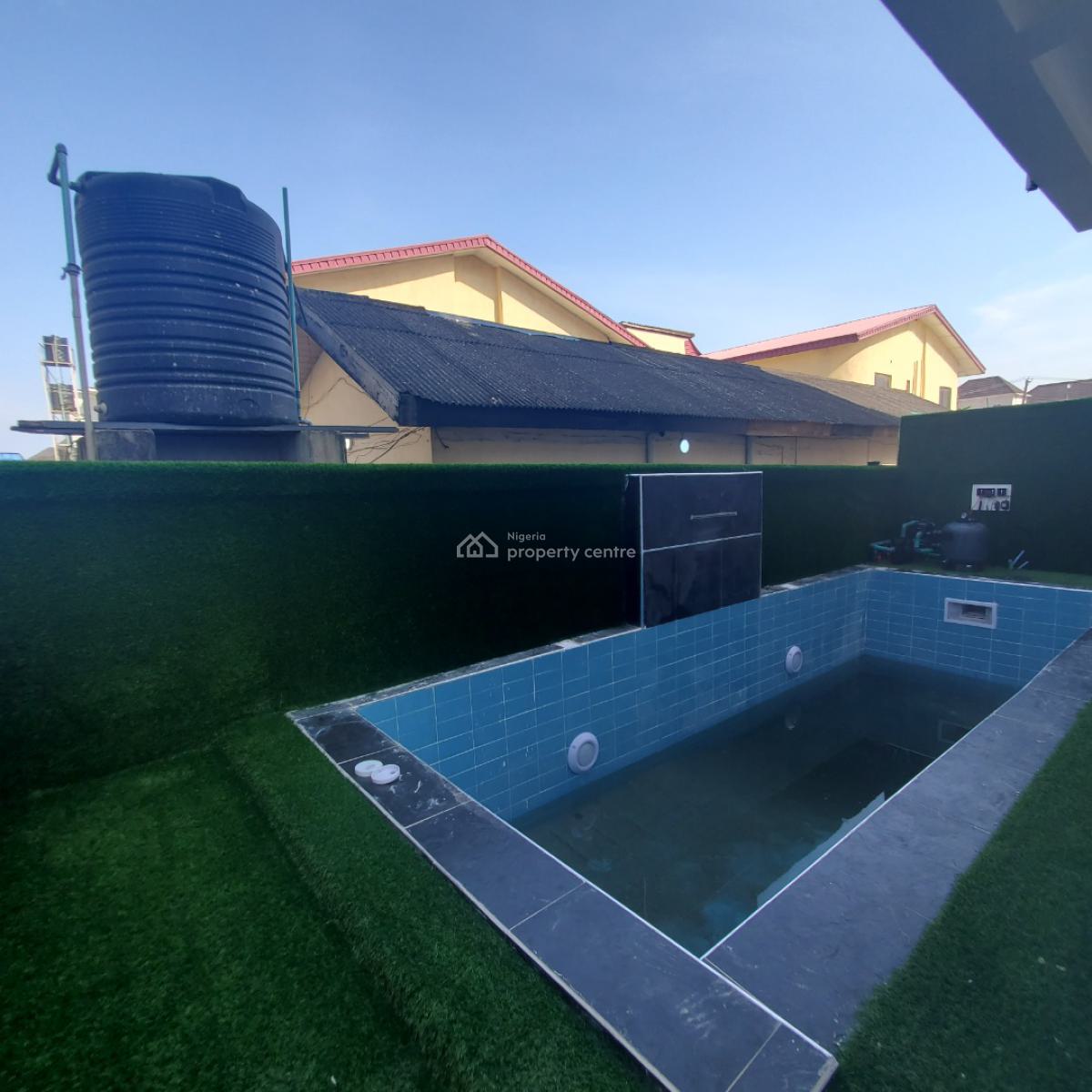 Exquisite 5 Bedroom Duplex Within a Secured with a Pool and Bq, Ologolo, Lekki, Lagos, House for Sale