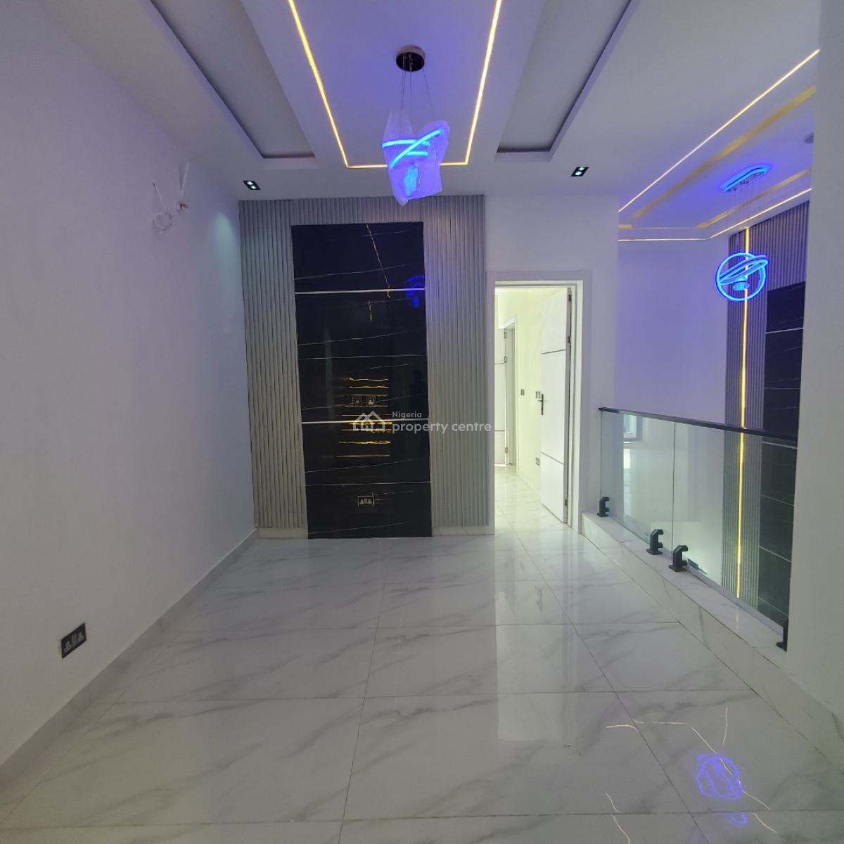 Exquisite 5 Bedroom Duplex Within a Secured with a Pool and Bq, Ologolo, Lekki, Lagos, House for Sale