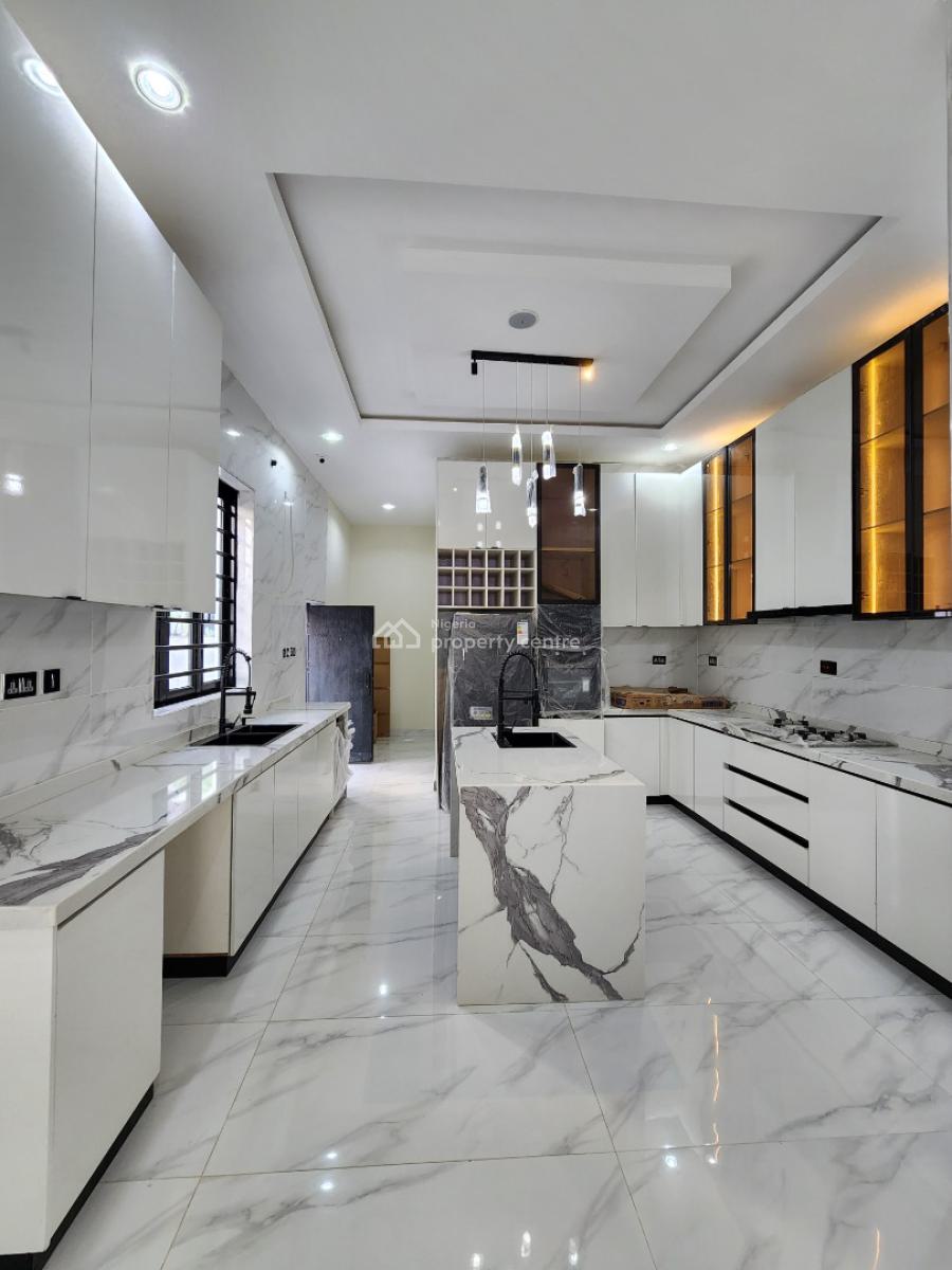 Luxury 5 Bedroom Detached Duplex with Bq, Pool, Cinema, Ologolo, Lekki, Lagos, Detached Duplex for Sale