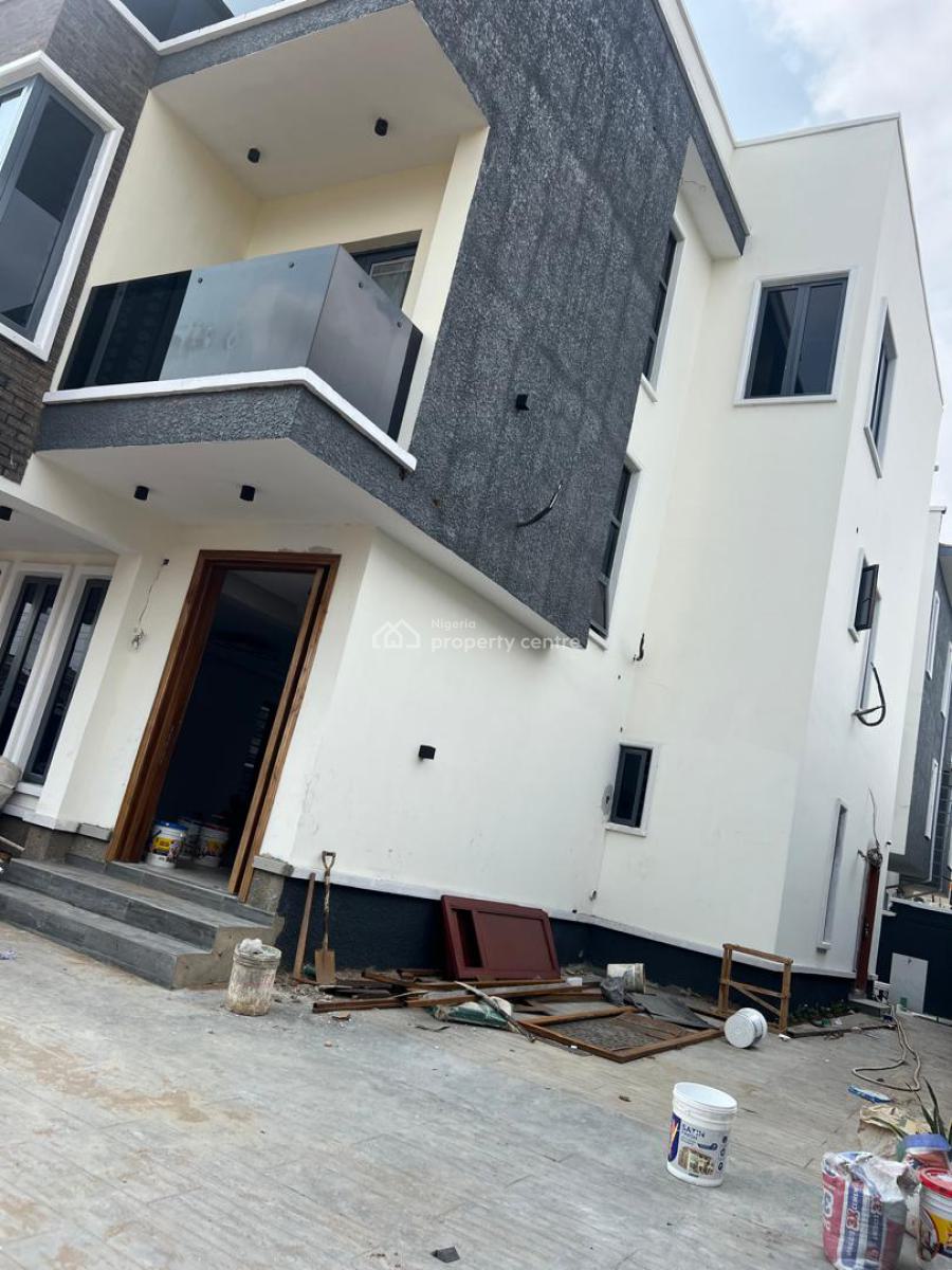 Newly Built 2unit of 5bedroom Fully Detached Duplex Smart Home Topnotc, Adeni Jones, Ikeja, Lagos, Detached Duplex for Sale