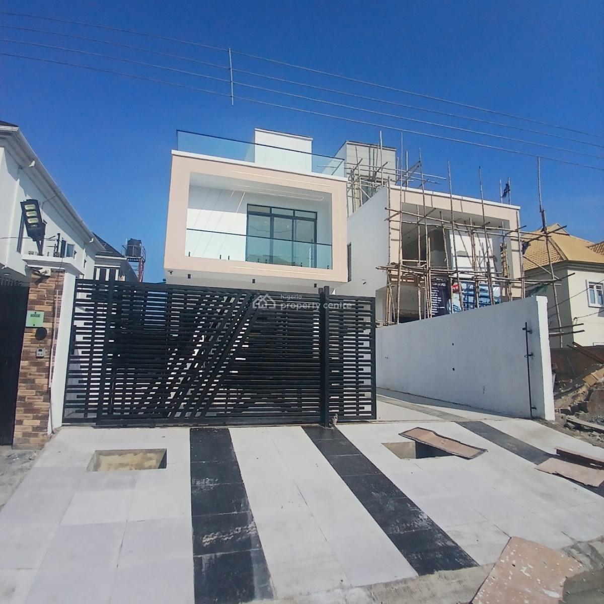 Gigantic 5 Bedroom Detached Duplex with Swimming Pool, Cinema  Gym, Bq, Ologolo, Lekki, Lagos, Detached Duplex for Sale