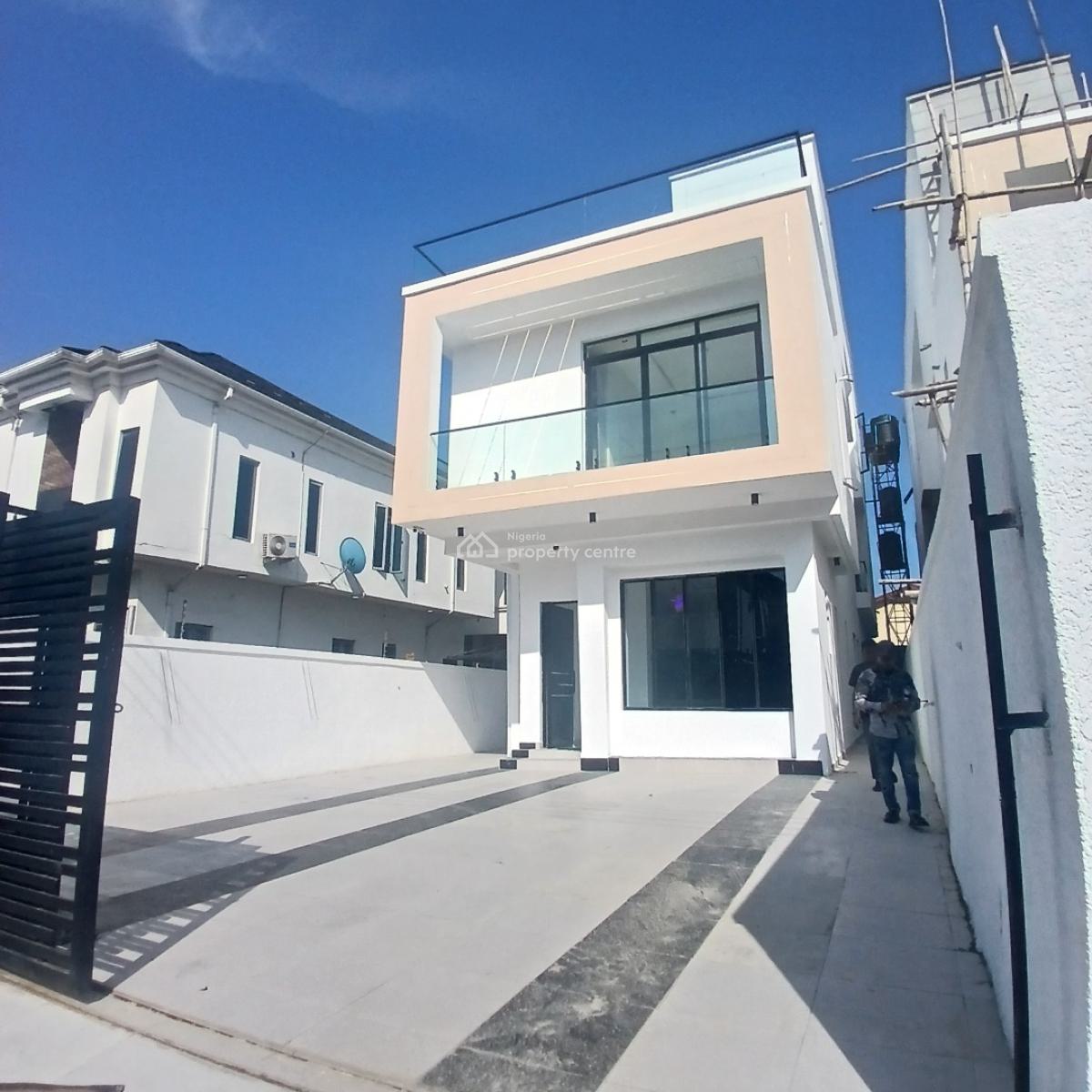Gigantic 5 Bedroom Detached Duplex with Swimming Pool, Cinema  Gym, Bq, Ologolo, Lekki, Lagos, Detached Duplex for Sale
