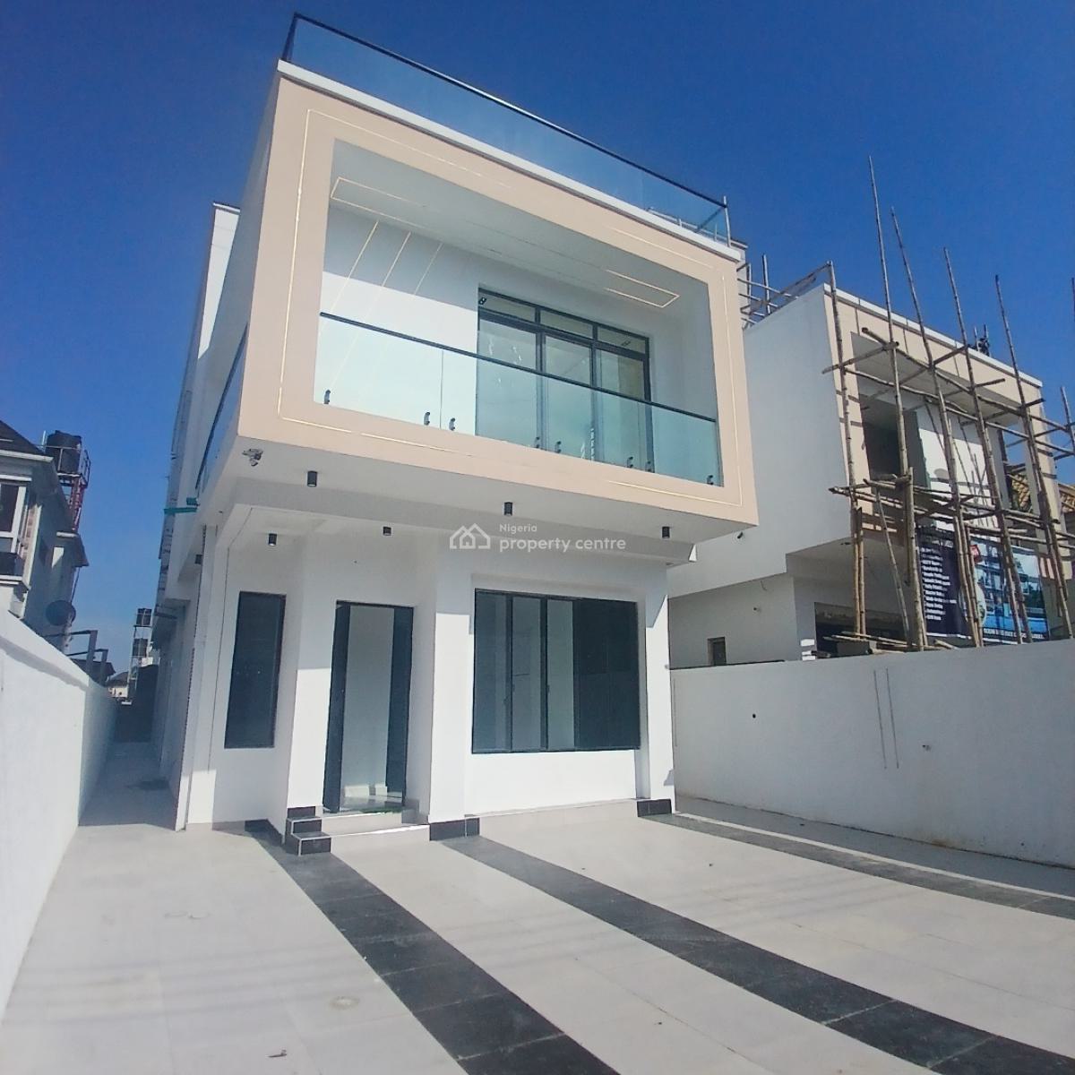 Gigantic 5 Bedroom Detached Duplex with Swimming Pool, Cinema  Gym, Bq, Ologolo, Lekki, Lagos, Detached Duplex for Sale