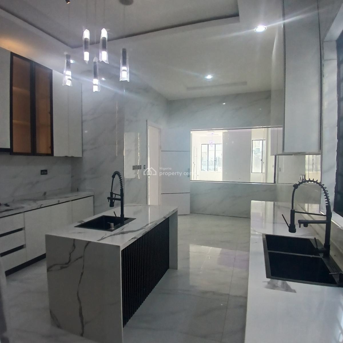 Gigantic 5 Bedroom Detached Duplex with Swimming Pool, Cinema  Gym, Bq, Ologolo, Lekki, Lagos, Detached Duplex for Sale