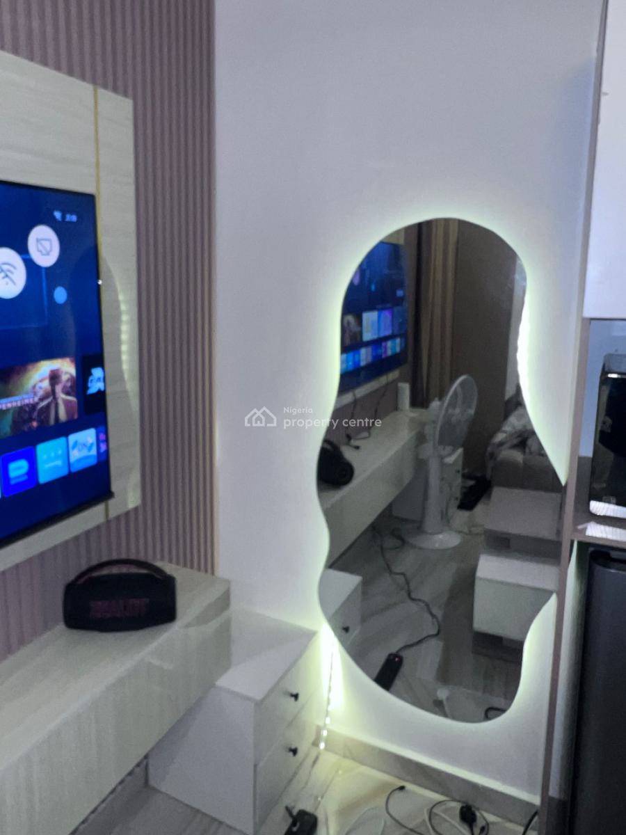 Luxury Studio Apartment with Self Kitchen, Chevron, Lekki, Lagos, Self Contain (single Rooms) for Rent