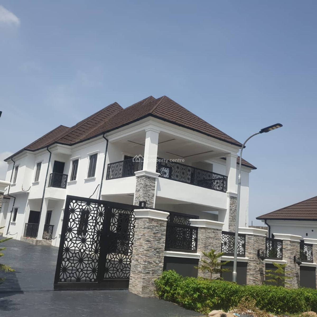 Berger Standard Tastefully Finished 4 Bedroom Mansion with Bq,, Light House Estate,  Off Airport Road, Lugbe District, Abuja, Detached Duplex for Sale