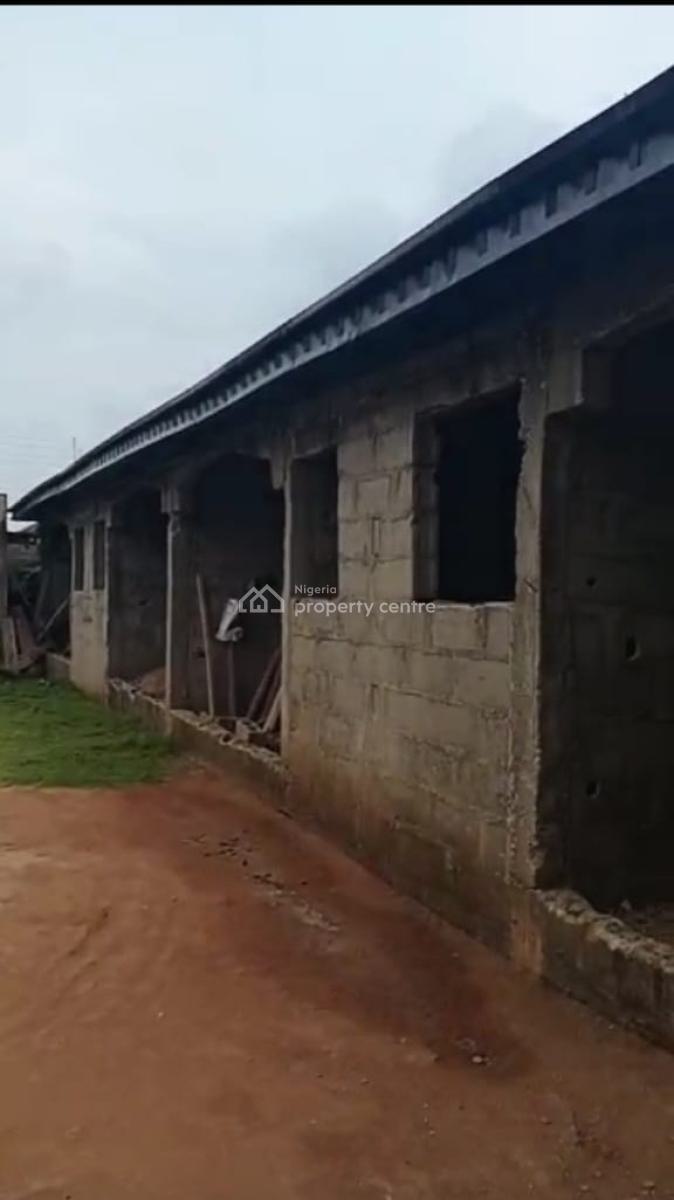 Solid Block of 4 Mini Flats (room & Parlour Self), Isuti Rd, Egan, Igando, Ikotun, Lagos, Block of Flats for Sale