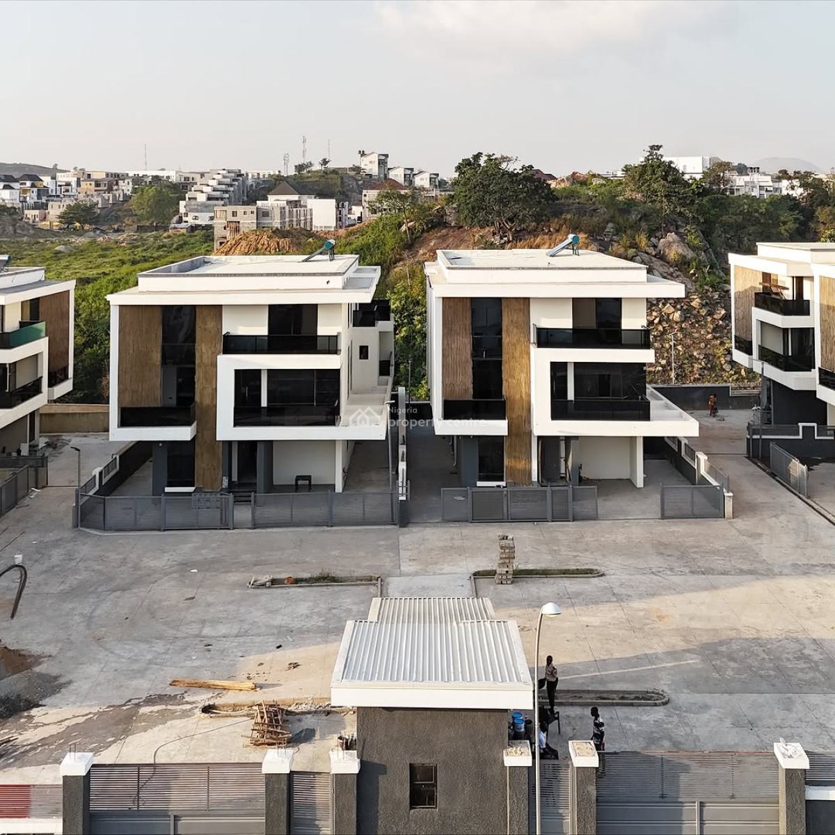 Newly Built 6bedrooms Fully Detached Duplex with a Maids Room, Guzape District, Abuja, Detached Duplex for Sale