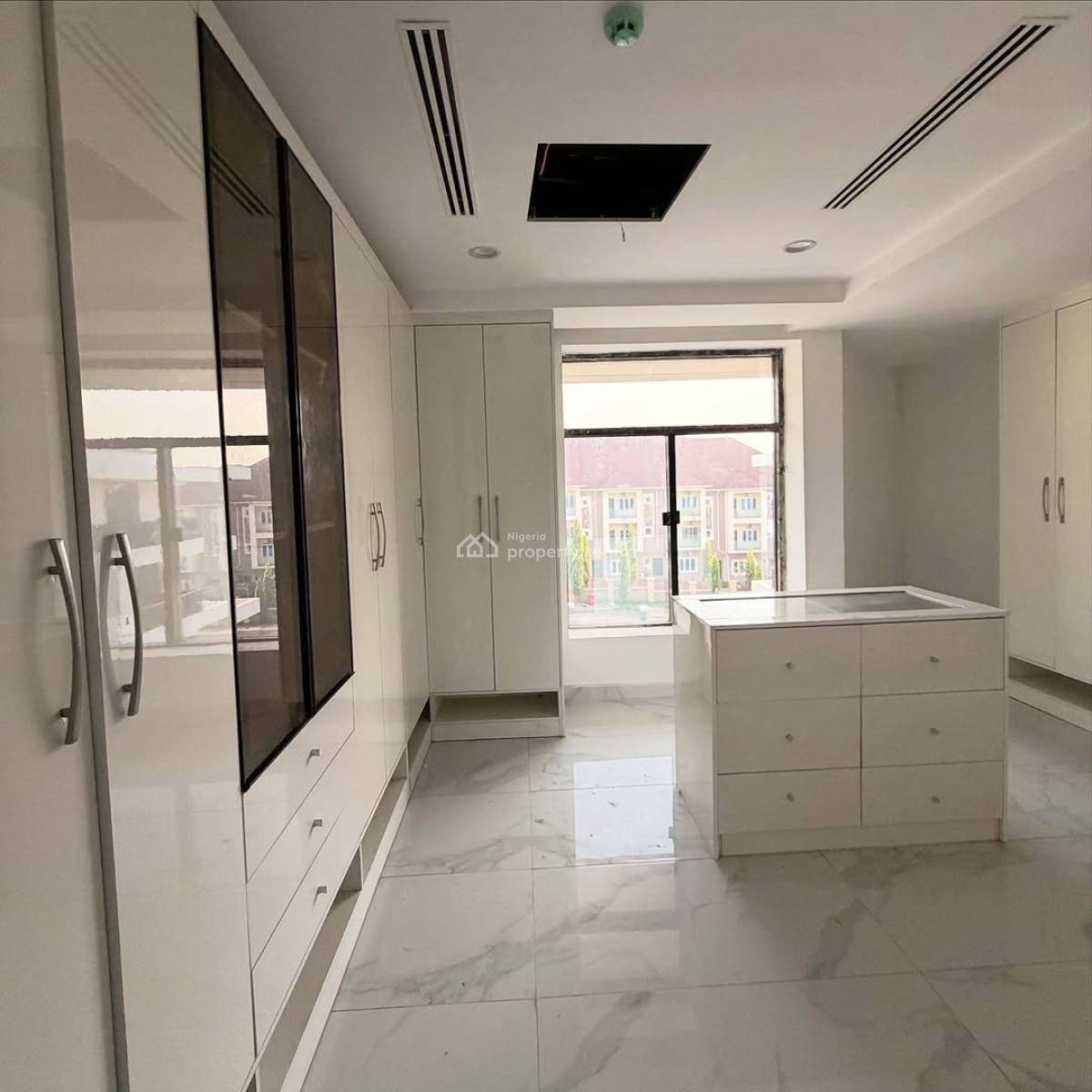 Newly Built 6bedrooms Fully Detached Duplex with a Maids Room, Guzape District, Abuja, Detached Duplex for Sale