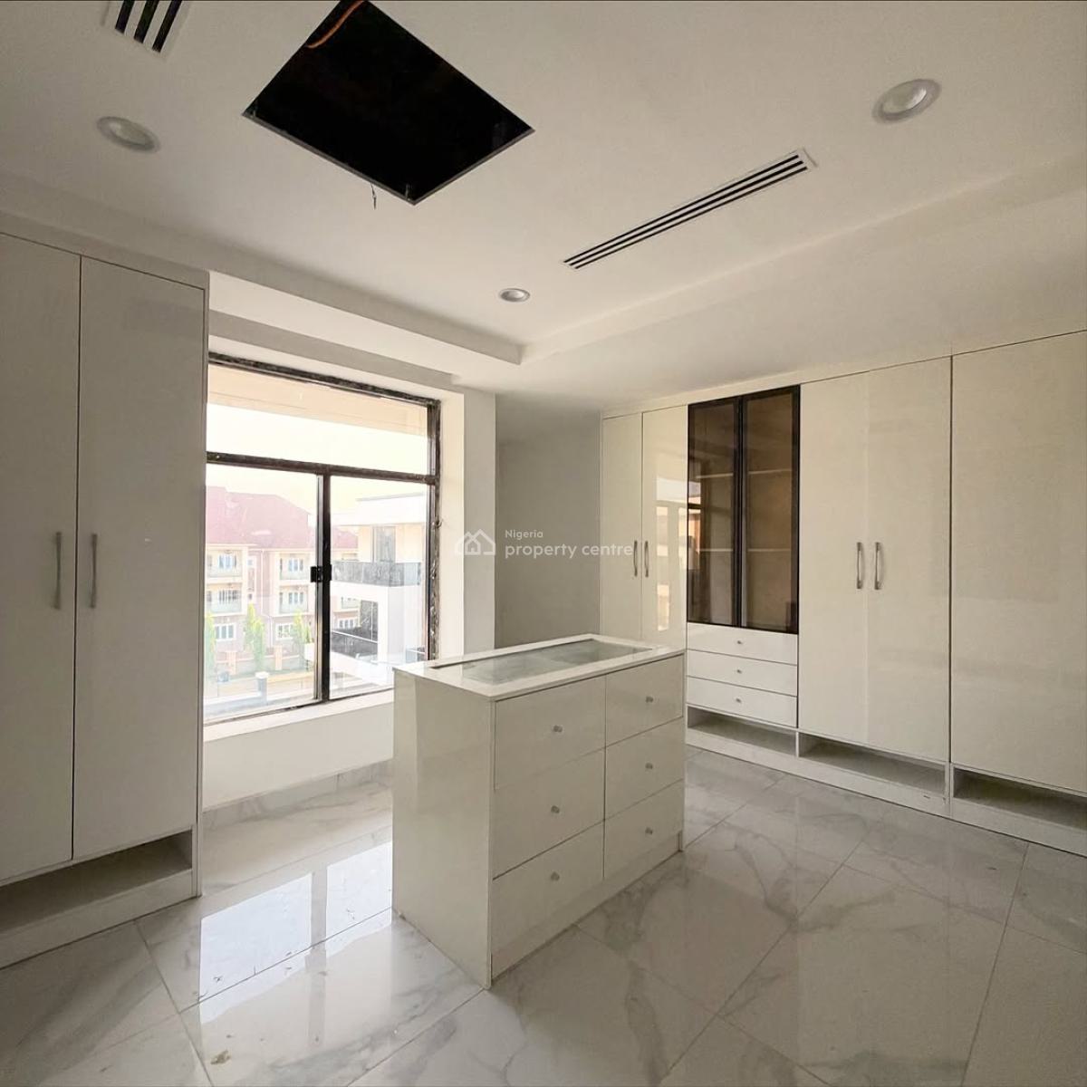 Newly Built 6bedrooms Fully Detached Duplex with a Maids Room, Guzape District, Abuja, Detached Duplex for Sale