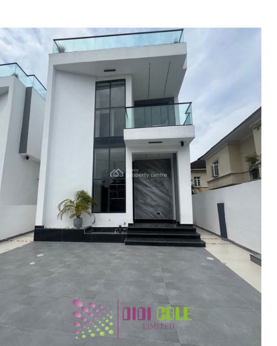 5 Bedroom Fully Detached Duplex with Bq, Chevron, Lekki, Lagos, Detached Duplex for Sale
