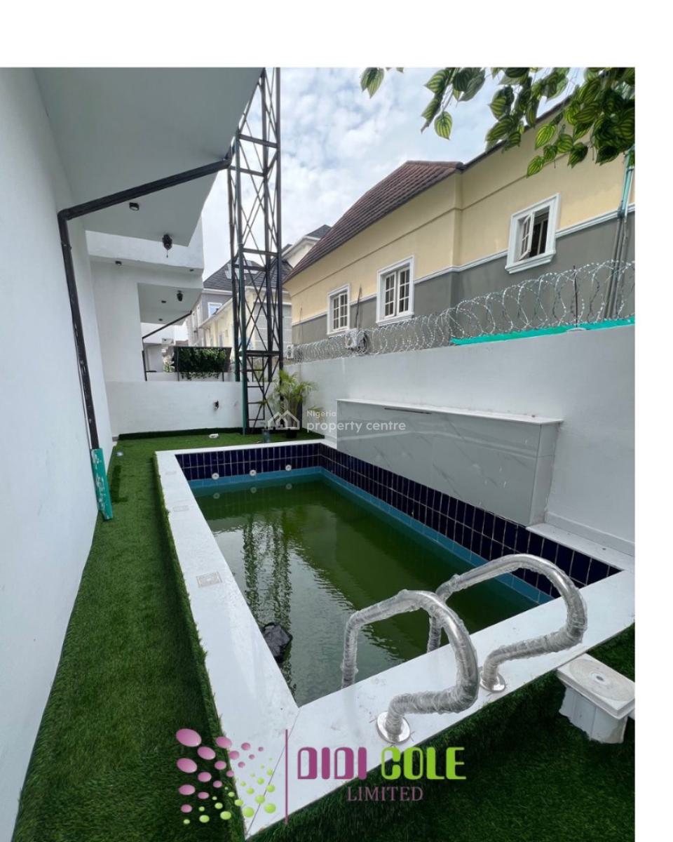 5 Bedroom Fully Detached Duplex with Bq, Chevron, Lekki, Lagos, Detached Duplex for Sale