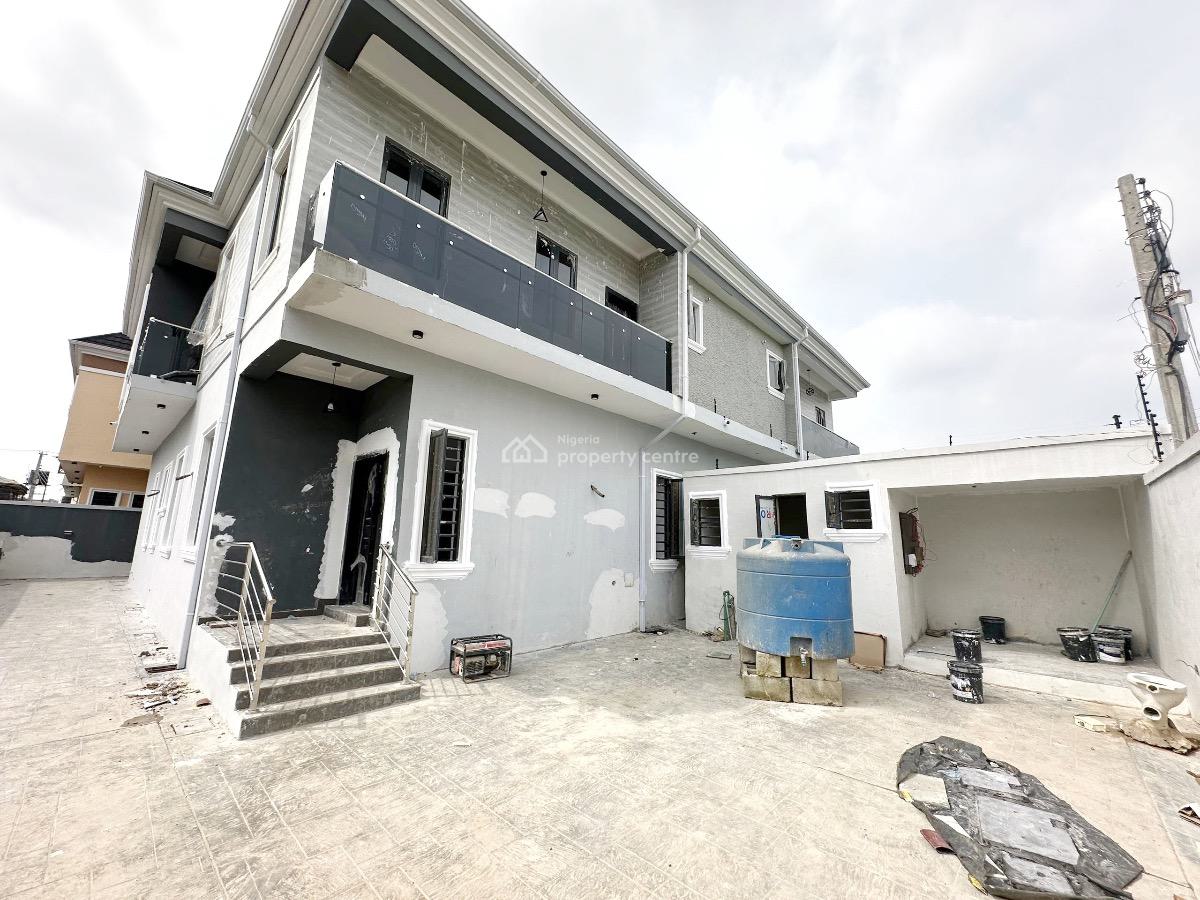 Luxury Newly Built 4 Bedroom Semi Detached Duplex with a Room Bq, Omole Phase 2, Ikeja, Lagos, Semi-detached Duplex for Rent