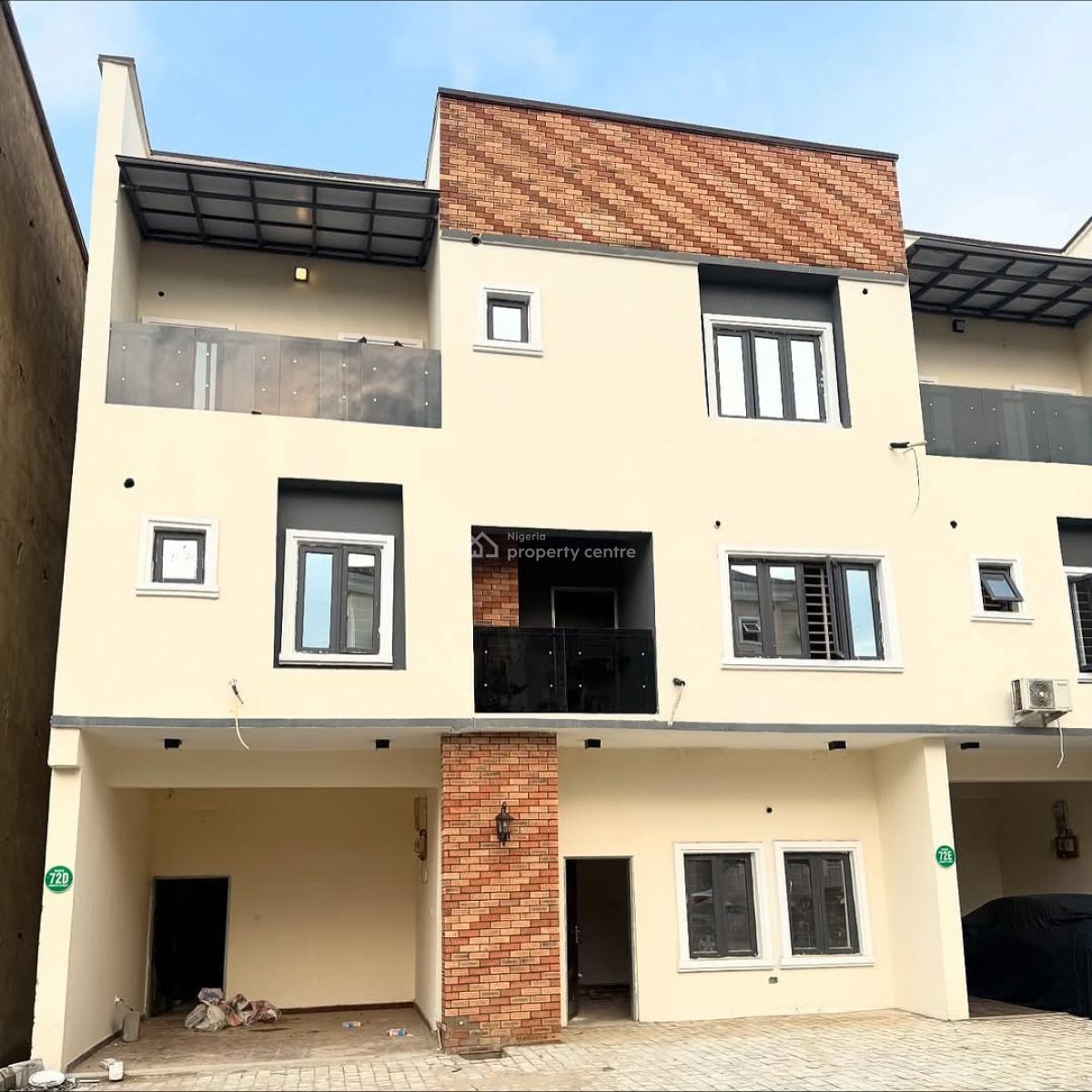 4 Bedroom Terrace Duplex with Bq, Cedacrest, Apo, Abuja, Terraced Duplex for Sale