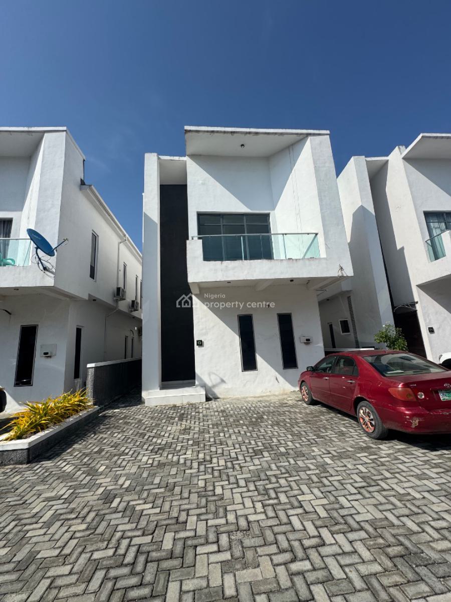 Lovely Newly Built 5 Bedroom Duplex with Bq, Study Room, Pool & Gym, Orchid Road, Lekki, Lagos, Detached Duplex for Rent