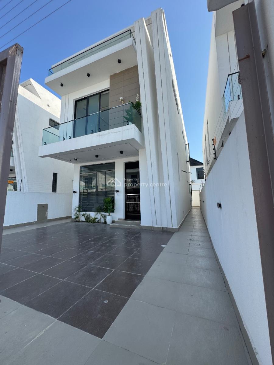 Lovely Newly Built 5 Bedroom Duplex with Bq, Study Room, Pool & Gym, Orchid Road, Lekki, Lagos, Detached Duplex for Rent