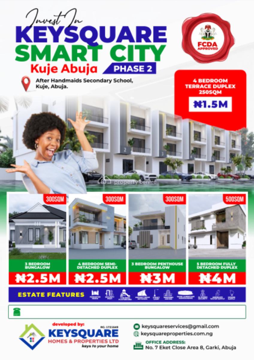 Paradise Estate, Kuje, After Handmaid Secondary Schoool, Kuje, Abuja, Residential Land for Sale