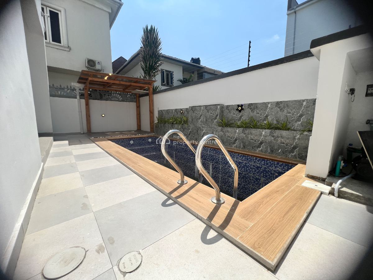 Superb 5 Bedroom Detached Duplex with Swimming Pool, Chevron Head Office, Lekki, Lagos, Detached Duplex for Sale