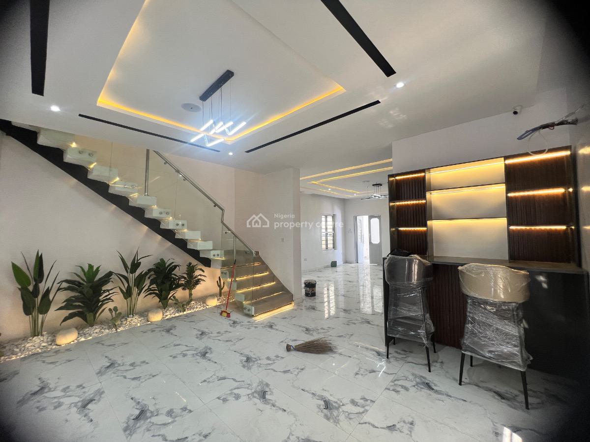 Superb 5 Bedroom Detached Duplex with Swimming Pool, Chevron Head Office, Lekki, Lagos, Detached Duplex for Sale