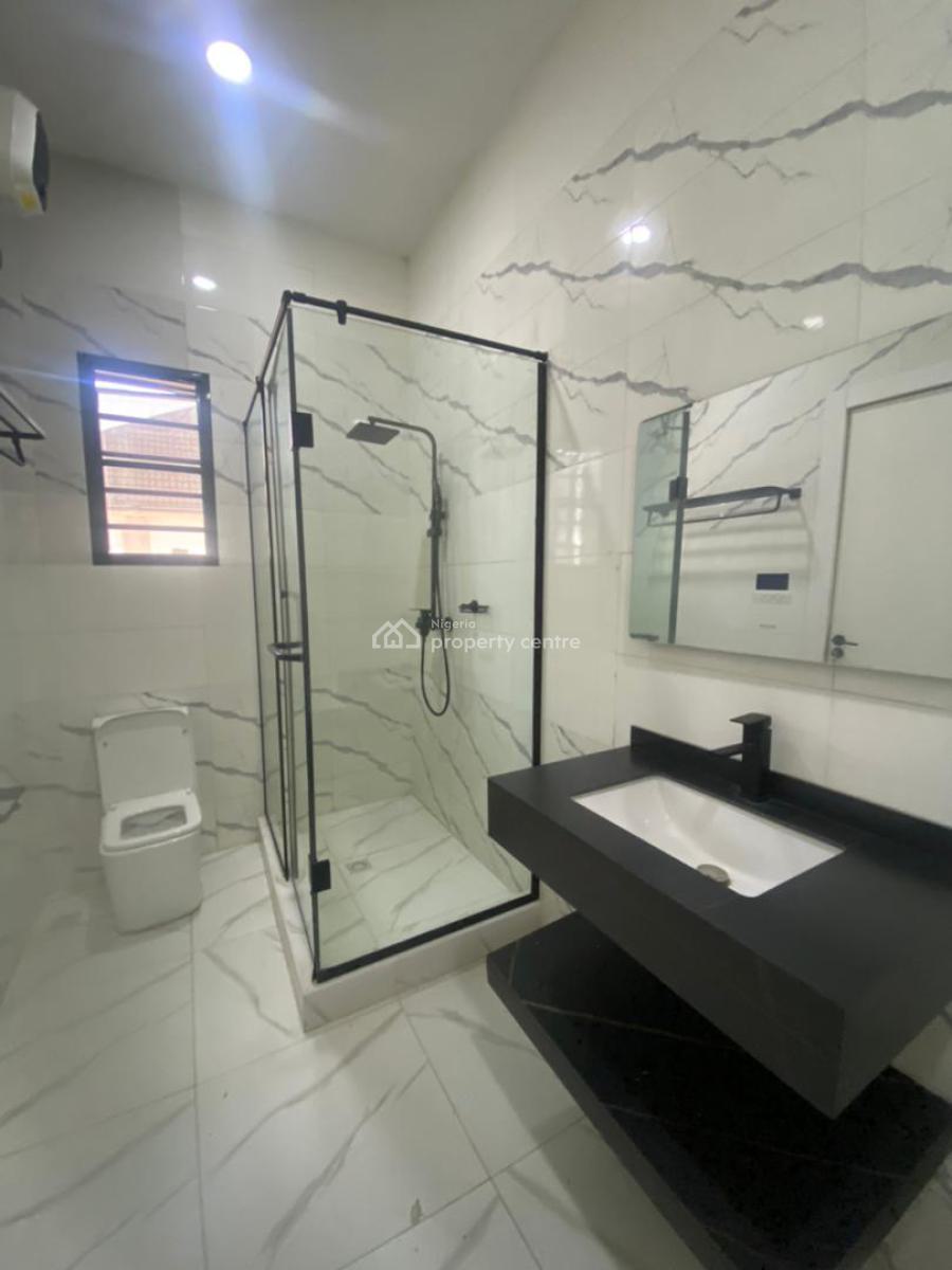 4 Bedroom Semi Detached with Bq Fully Serviced with Pool and Gym, Orchid Road Before Roundabout, Lekki, Lagos, Semi-detached Duplex for Rent